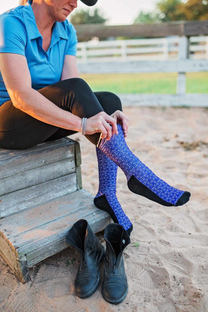 Red Barn Socks- Snaffle Chic