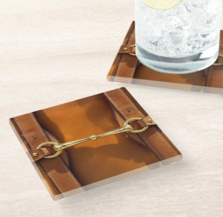 KRISTIN SMITH - Horse Bit Coaster Set of 4