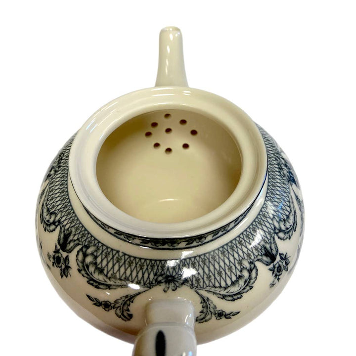 Madison Bay Co. - Equestrian Transferware Porcelain Teapot