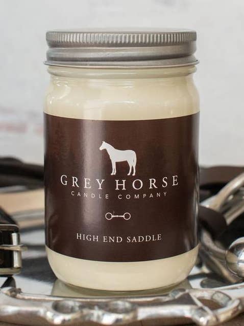 Grey Horse Soy Candle Jars