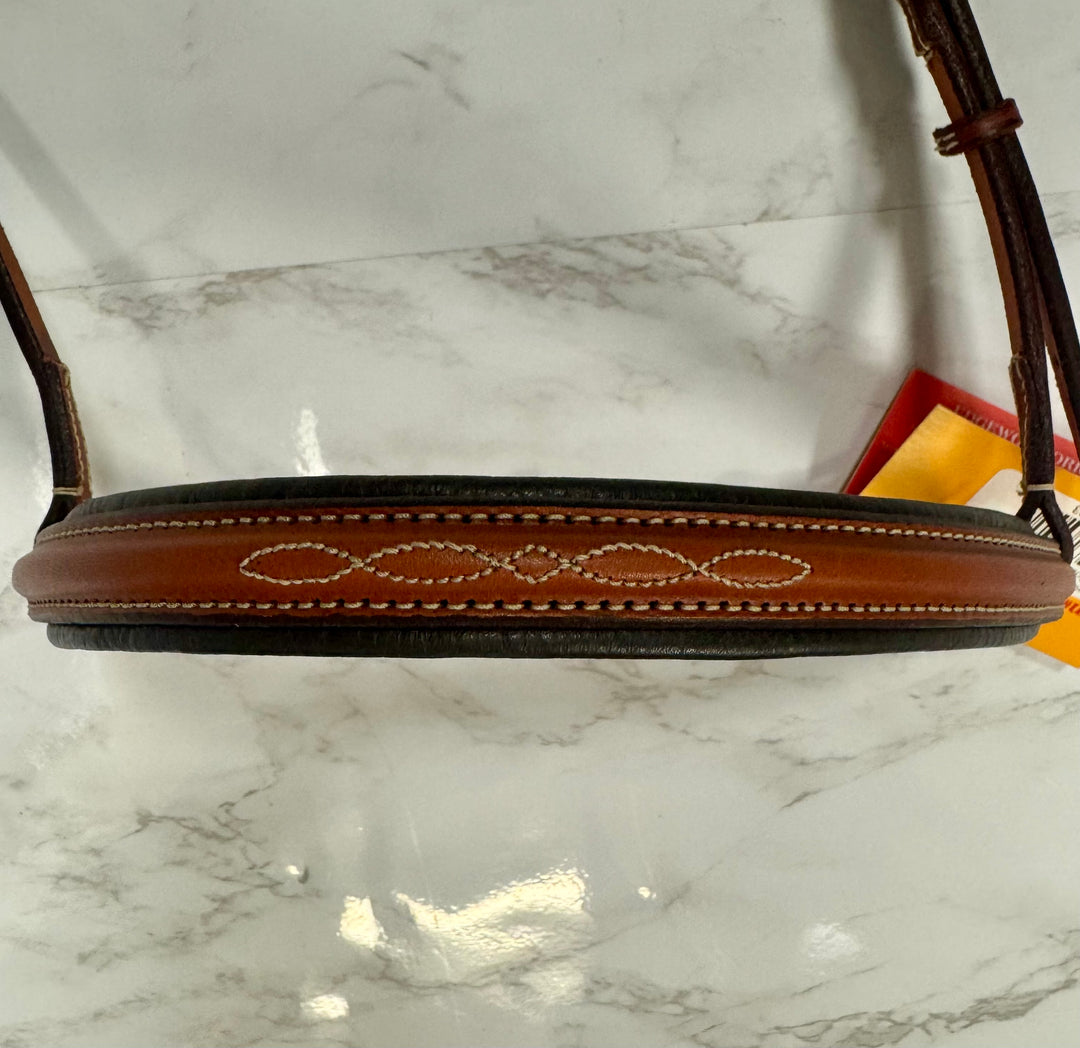 Edgewood Padded Raised Fancy Stitched 5/8" Noseband