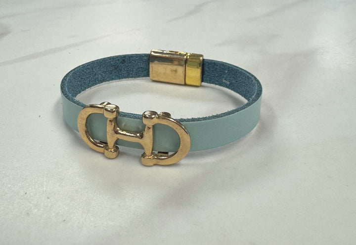 LILO Bilbao Leather Bit Bracelet