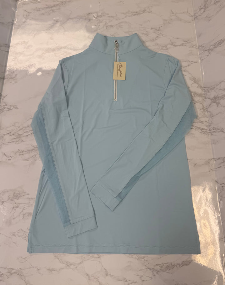 Tailored Sportsman Long Sleeve Ice Fil Zip Top