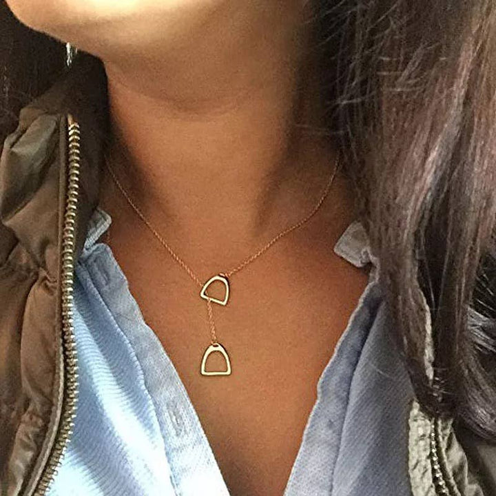 Equipage English Stirrup Iron Necklace