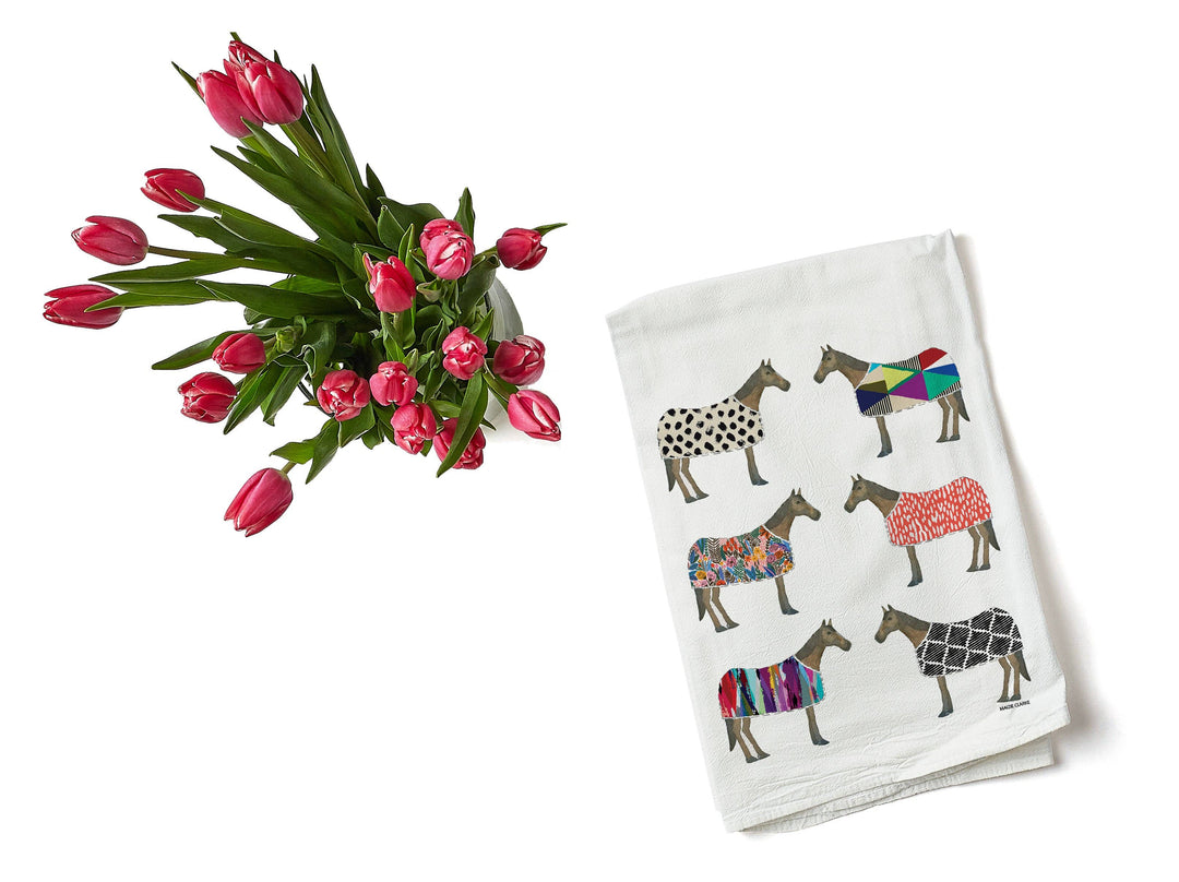 Maizie Clarke LLC - Horse of Windsor Tea Towel