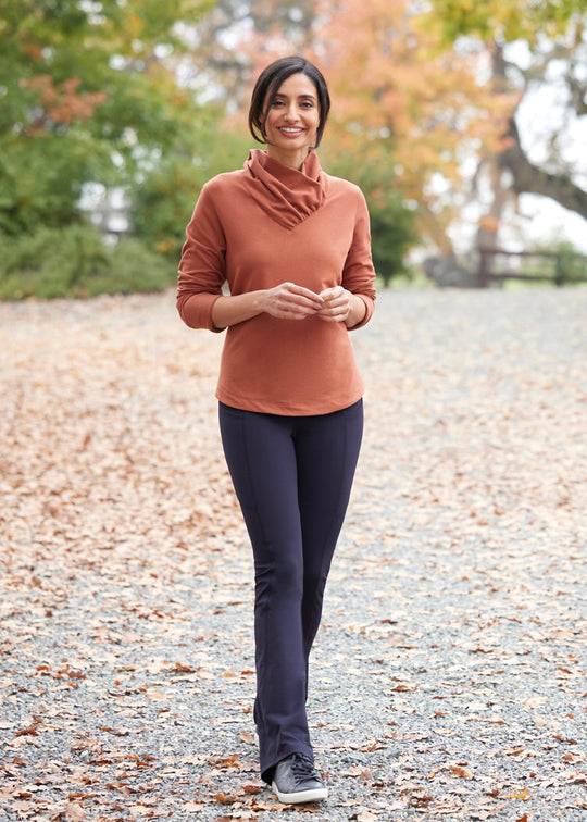 Kerrits Weekender Wrap Neck Top '24