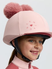 LeMieux Mini Double Pom Hat Silk