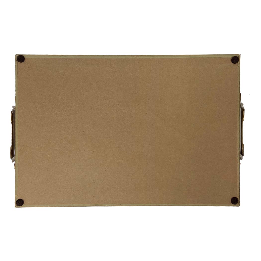 Madison Bay Co. - Saddled Horse Tray w/ Brass Handles