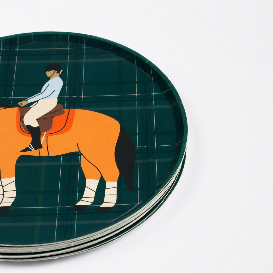 POP Party Supplies 7" Horse Dessert Plates (12 ct)