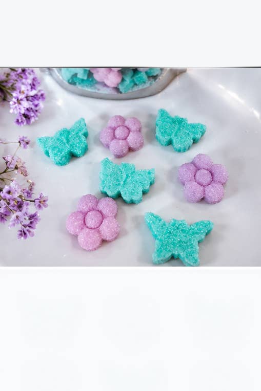 Lucky Duck Sugar Treats -Butterflies & Flowers