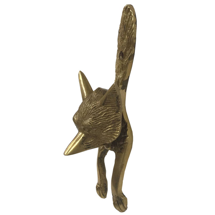 Madison Bay Co. - Antiqued Brass Fox Door Knocker