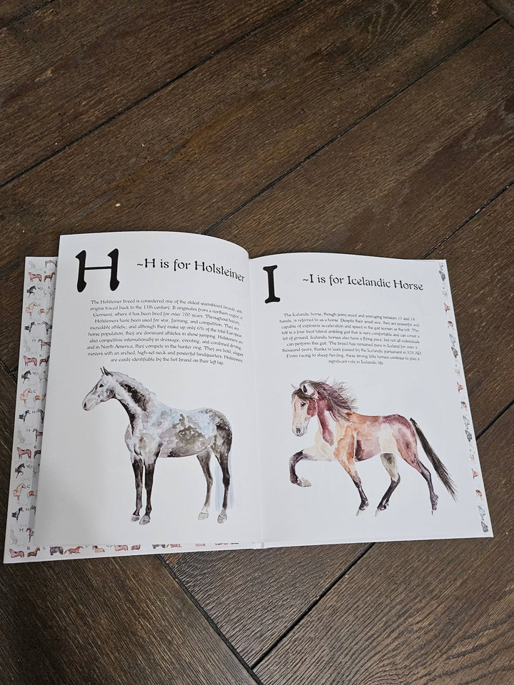 Sona Equestrian - ABC Horse Breeds Book