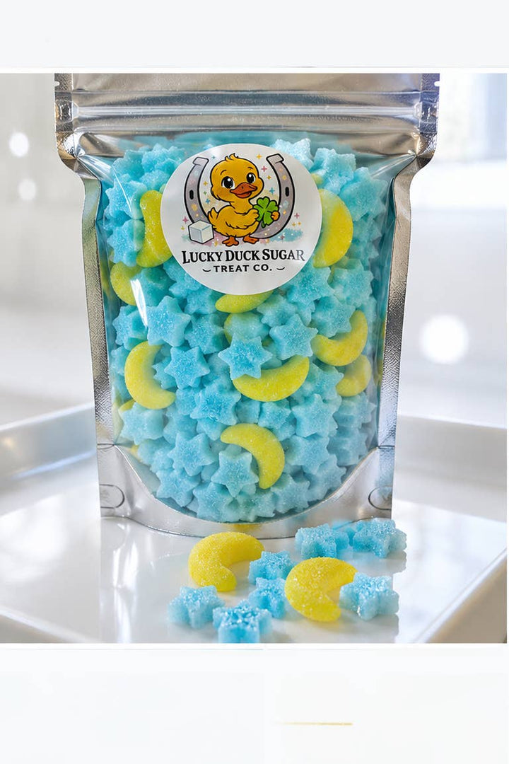 Lucky Duck Sugar Treats - Banana Moons & Blue Stars