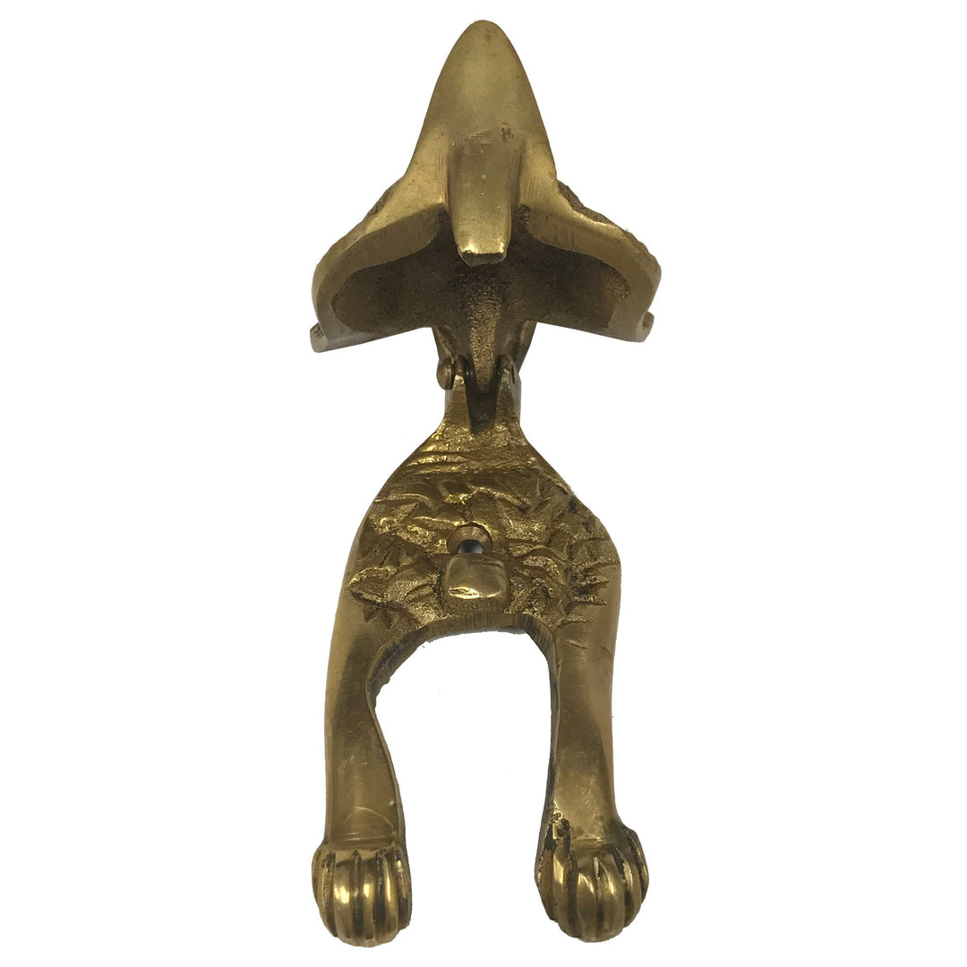 Madison Bay Co. - Antiqued Brass Fox Door Knocker
