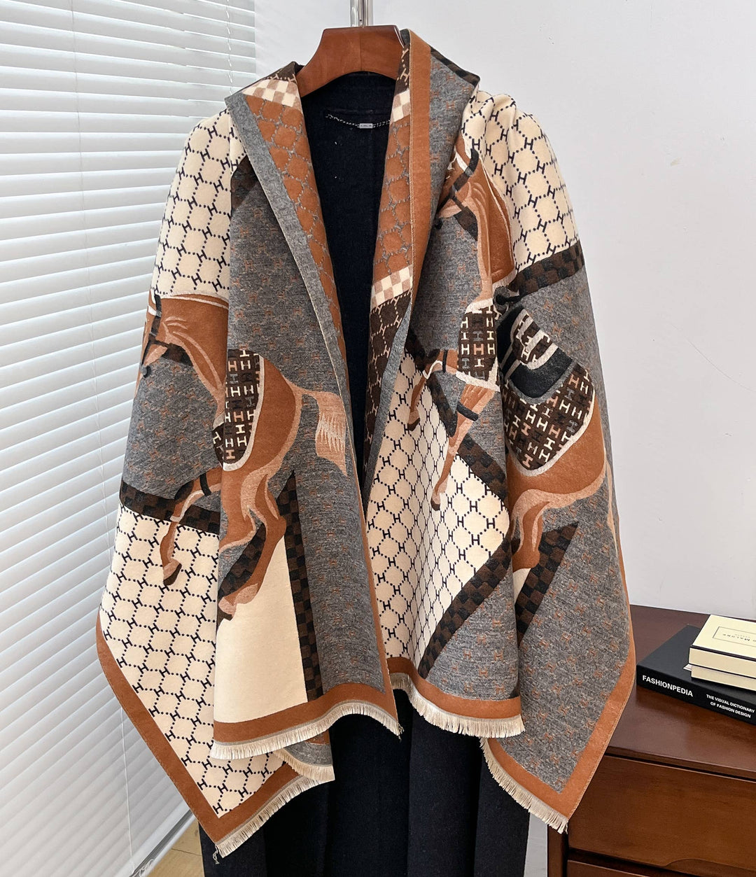 Winding River - Brown Giddy Up Reversible Wrap