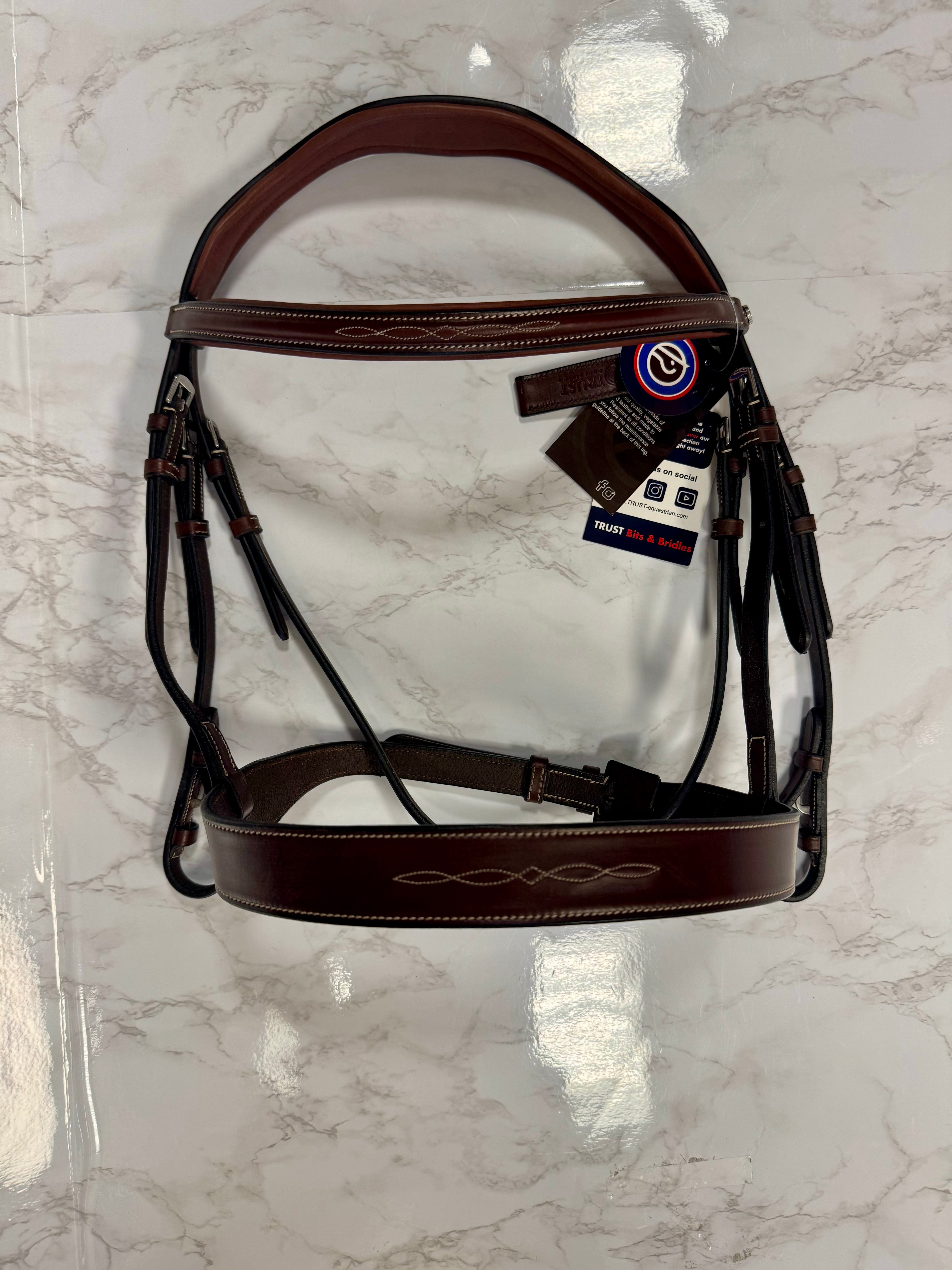 Trust Equestrian Copenhagen Bridle - Thumbnail 3