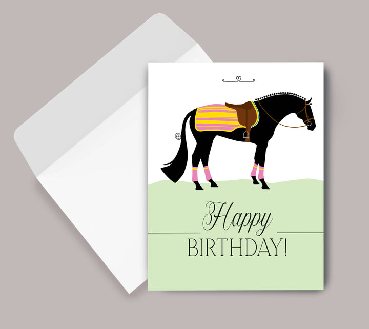 Horse Hollow Press  Horse Birthday Card Show Horse