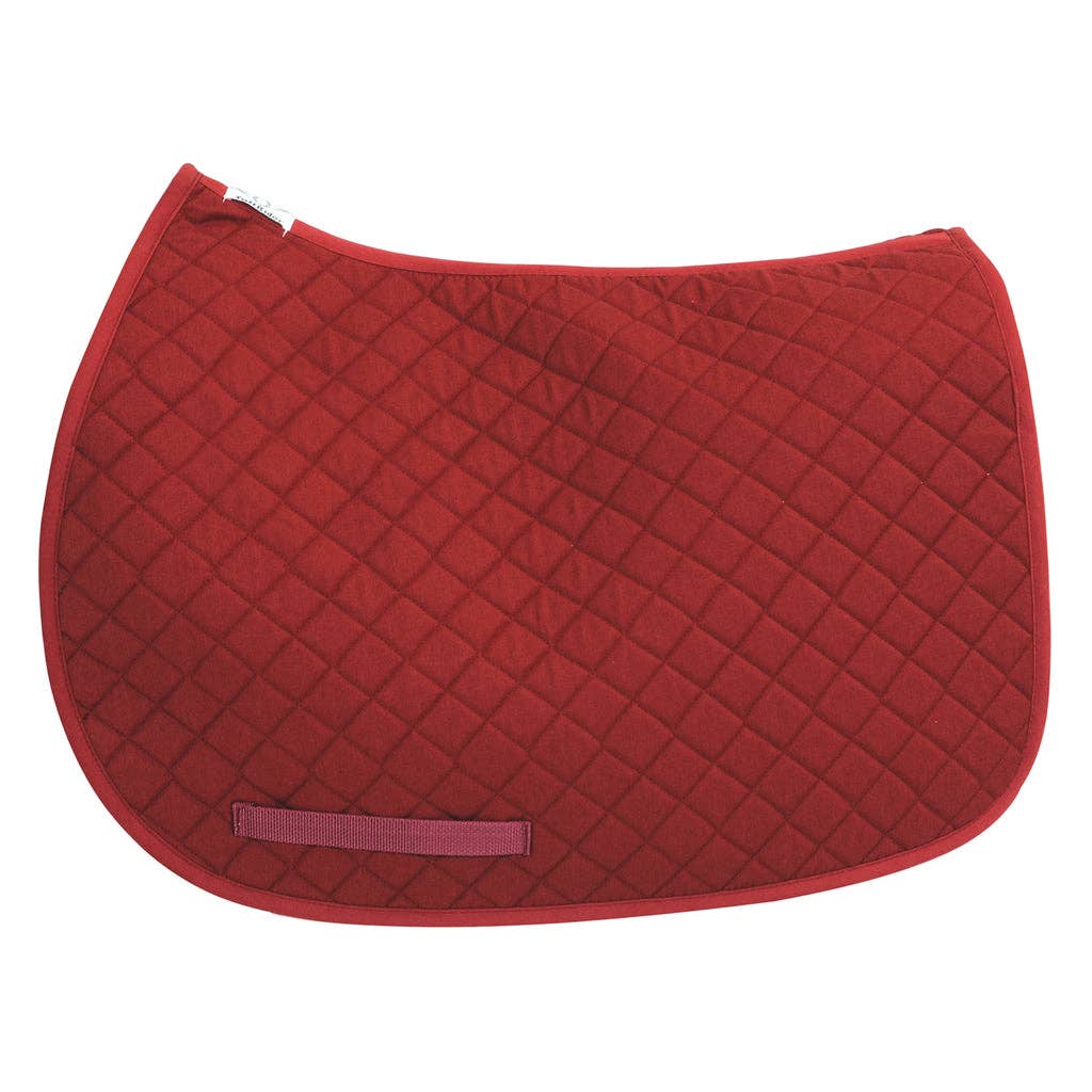 JPC Equestrian - TuffRider Basic All Purpose Saddle Pad: Hunter