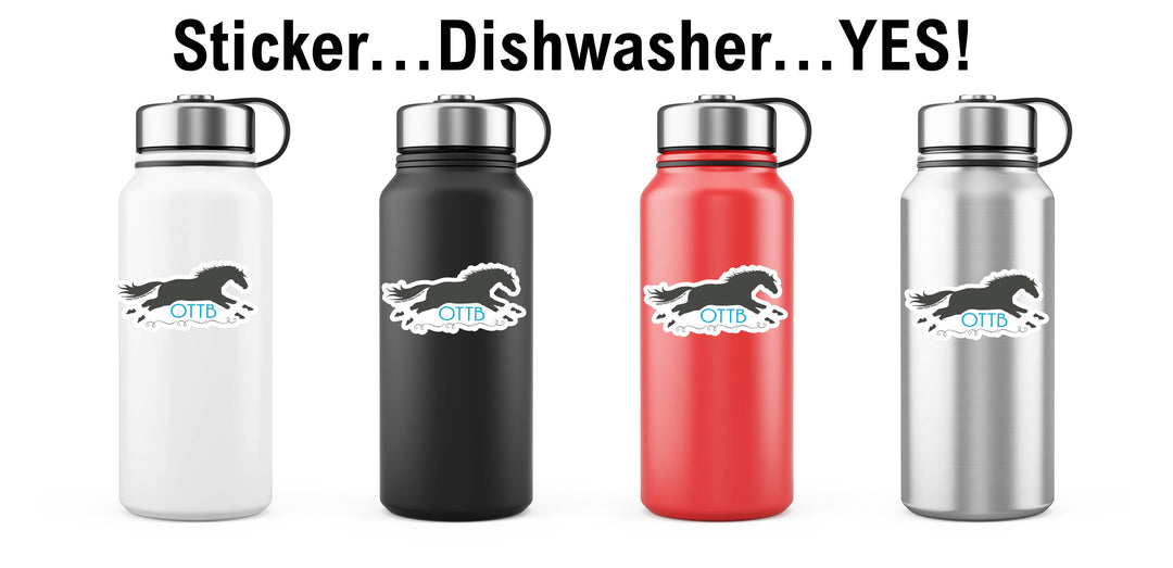 Horse Hollow Press - 3" Waterproof OTTB... Sticker