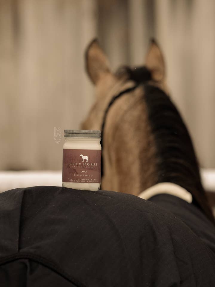 Grey Horse Soy Candle Jars