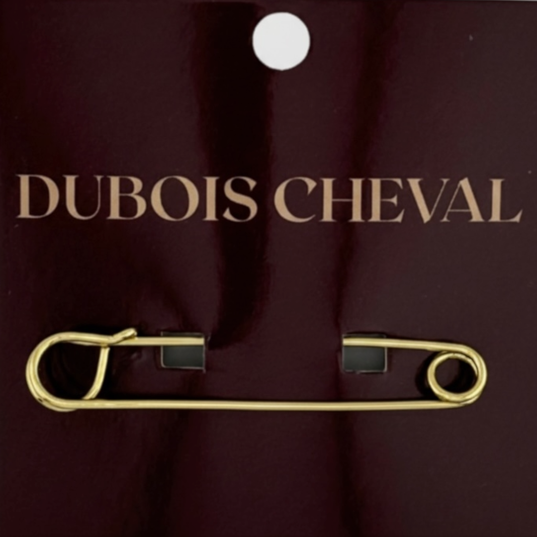 Dubois Cheval - Golden Plain Traditional Stock Pin