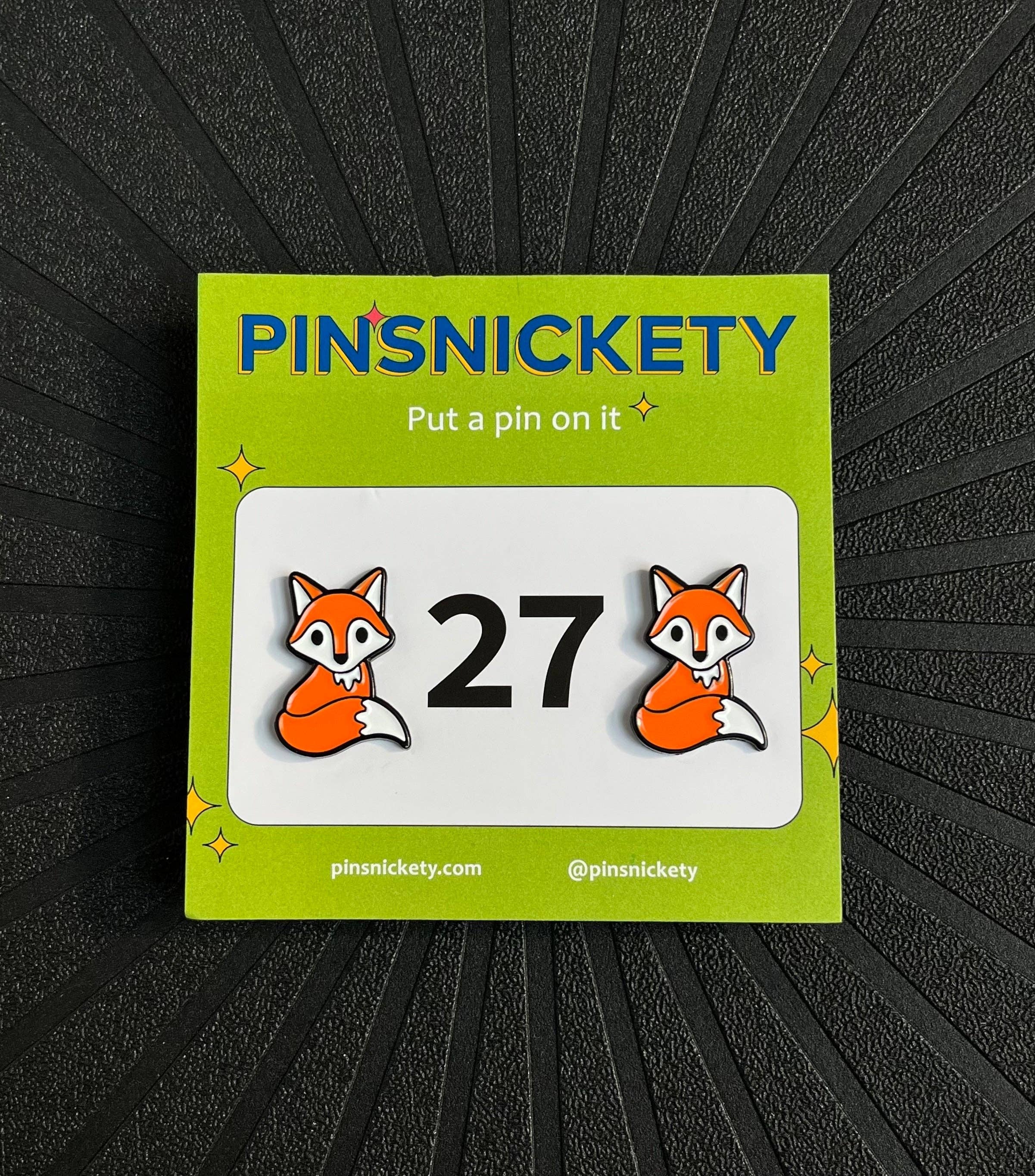 Pinsnickety - Fox Pins