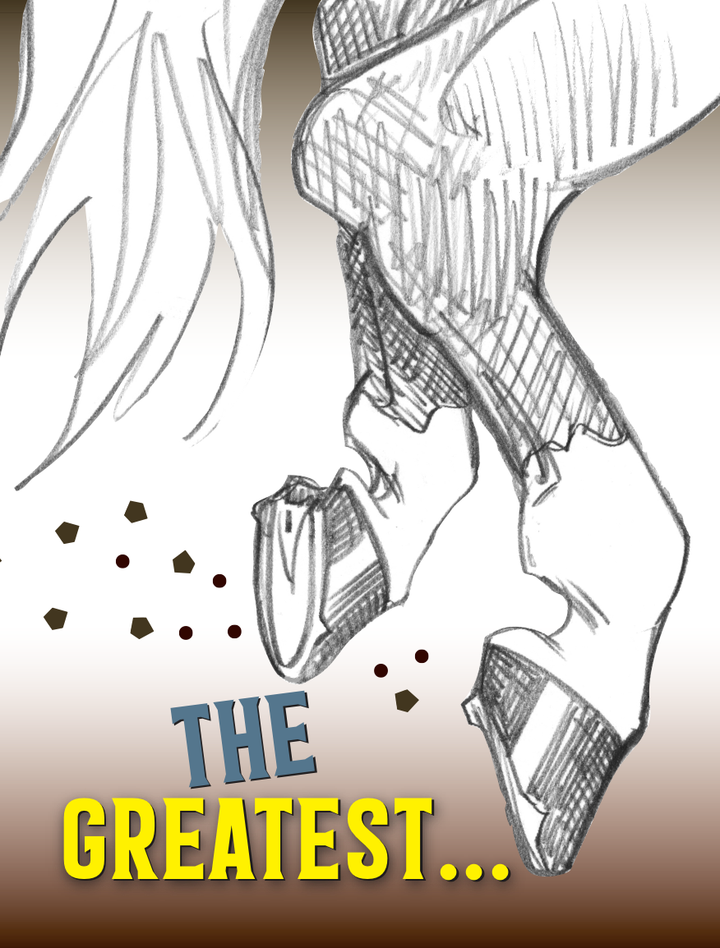 Horse Hollow Press - Horse Birthday Card: The Greatest (with hooves and tail)