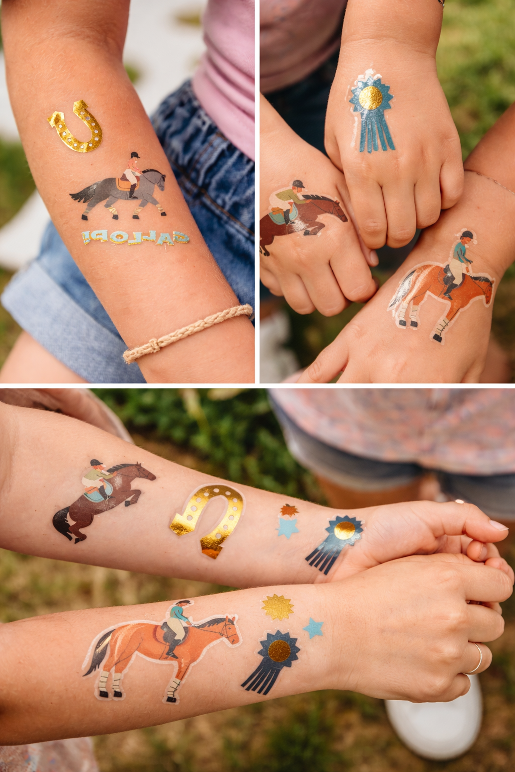 POP Party Supplies Equestrian Temporary Tattoos
