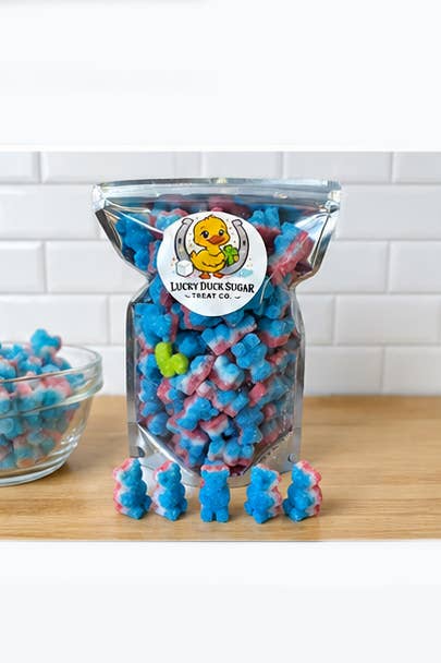 Lucky Duck Sugar Treats - Watermelon Popsicle Bears