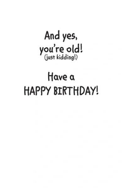 Horse Hollow Press - Horse Funny Birthday Card: the Barn Voted...(yes, You're Old