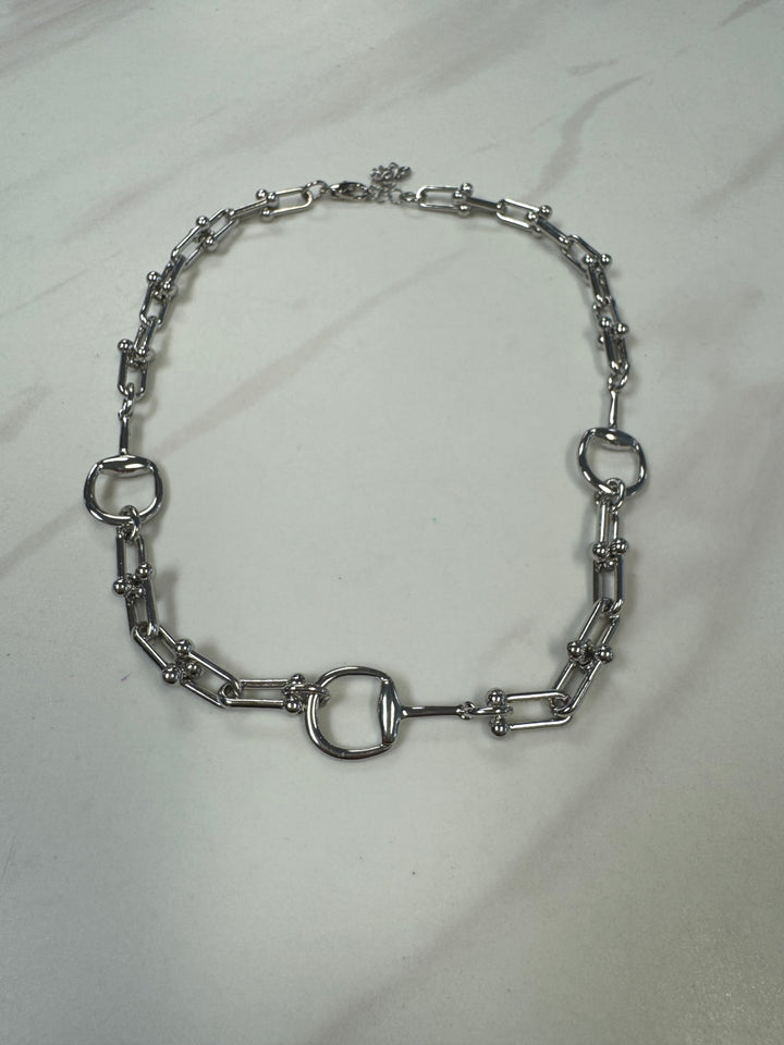 Bit & Chain Necklace