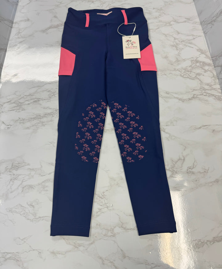 Belle & Bow Kids Riding Tights