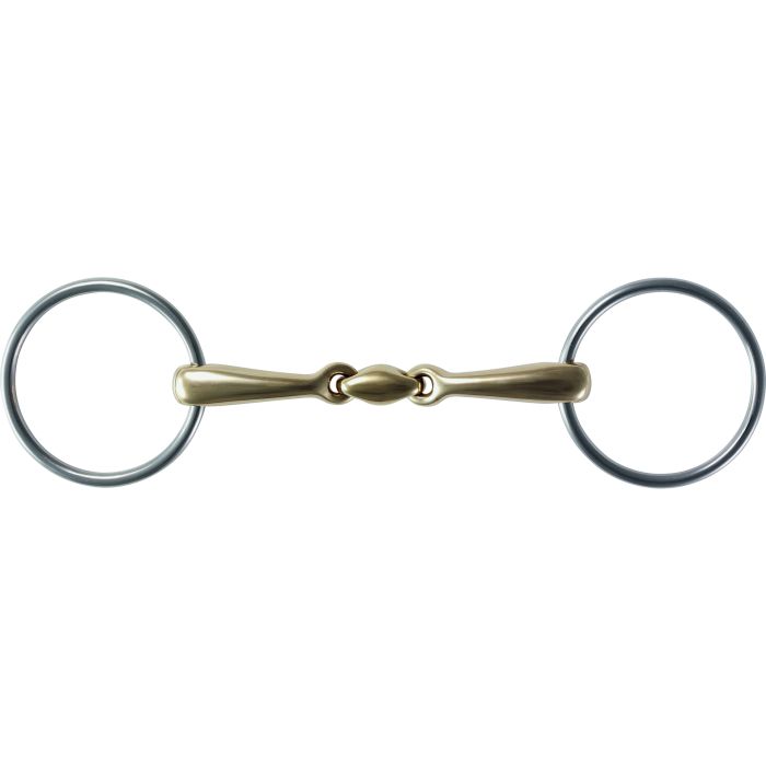 Stubben Double Broken Loose Ring Snaffle