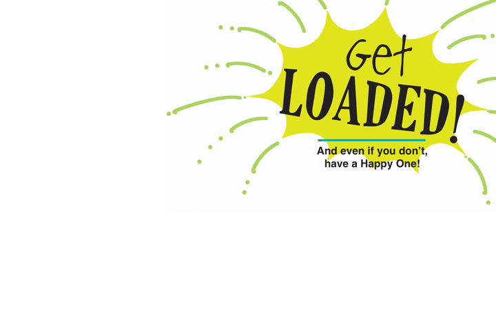 Horse Hollow Press - Horse Greeting Birthday Card / Get Loaded! / Funny