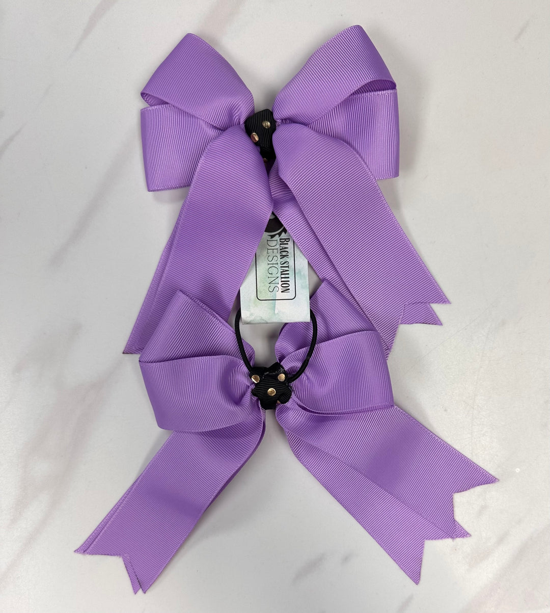 Equestrian Show Bows Solid - Black Stallion Designs