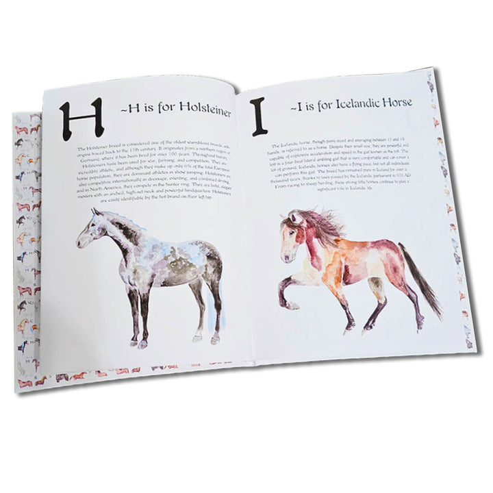 SonaEq ABC Horse Breeds Book