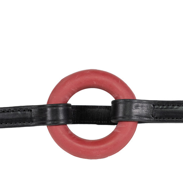 Nunn Finer Extra Long Leather Side Reins with Donuts