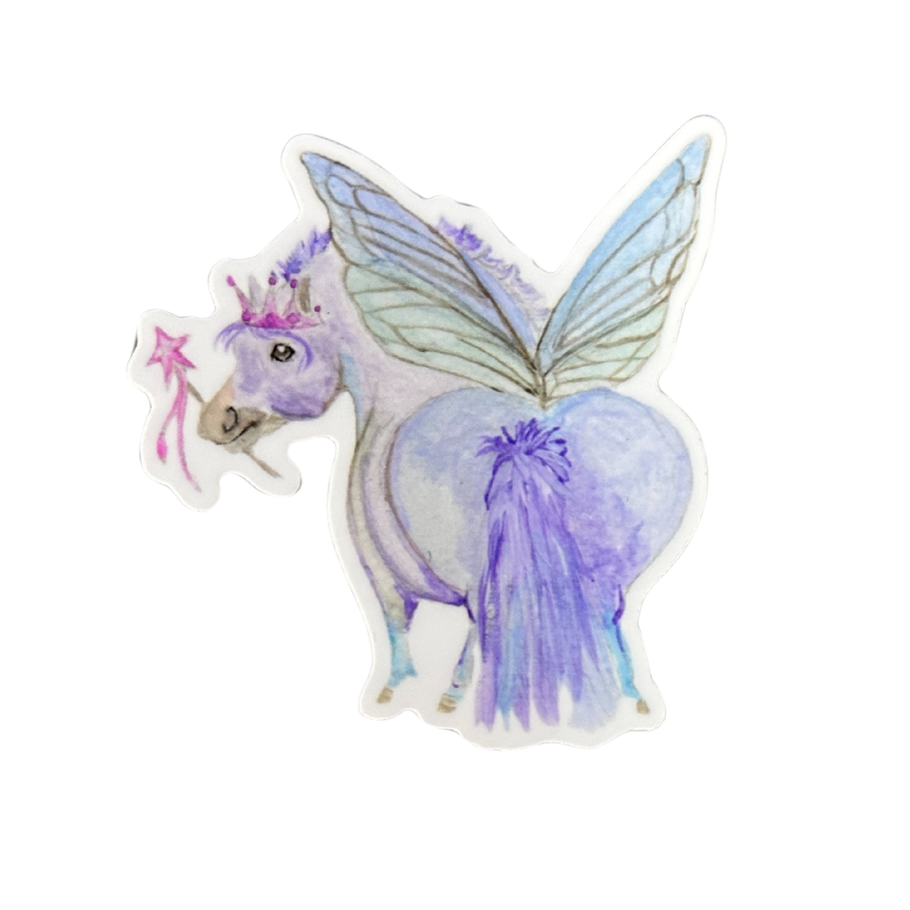 SonaEq Adorable Chubby Ponies Sticker