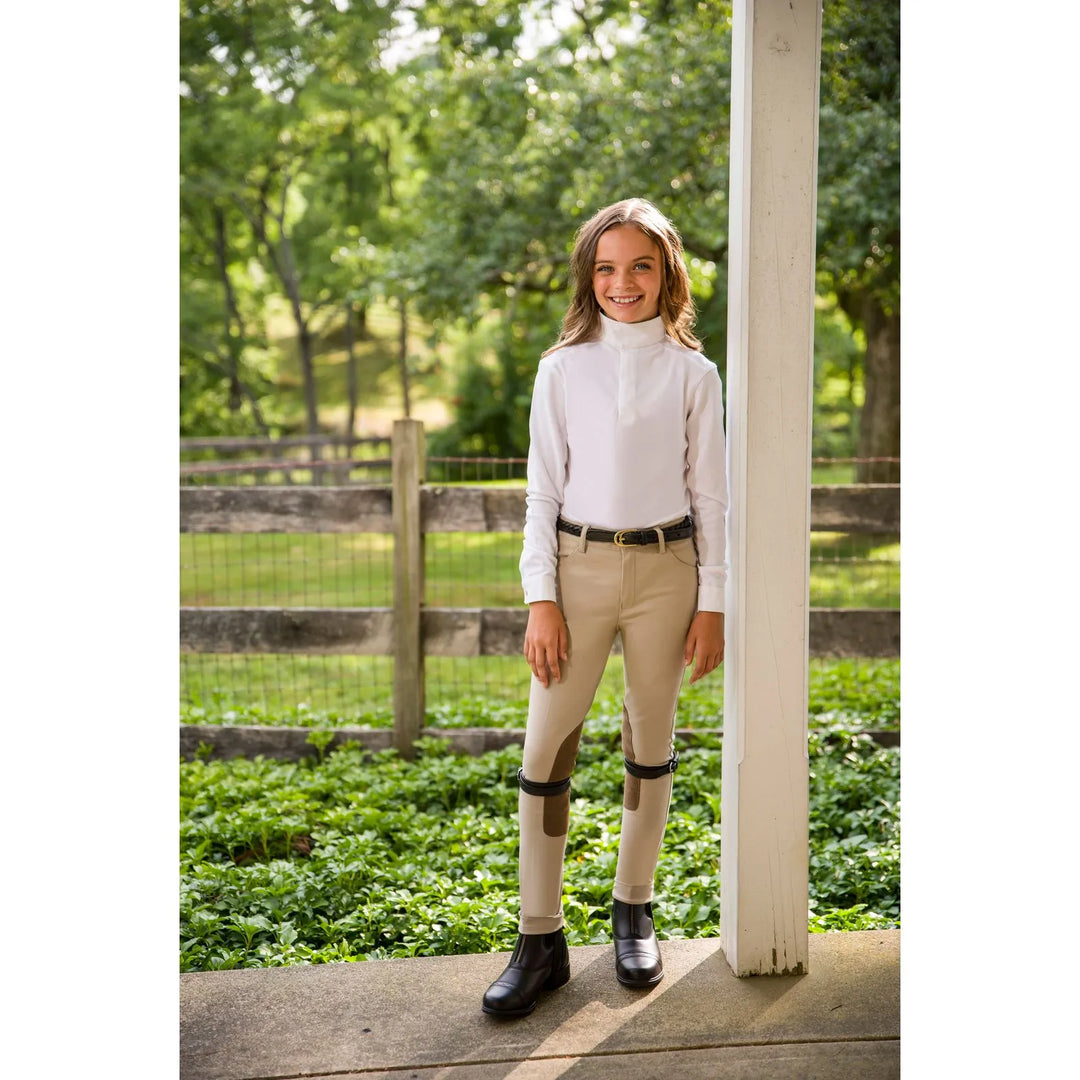 Aubrion Child's Equestrian Style Show Shirt
