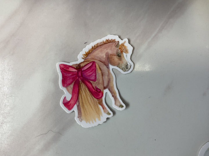 SonaEq Adorable Chubby Ponies Sticker