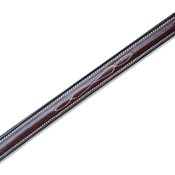 Black Oak Fancy Stitched Laced Reins