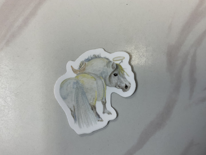 SonaEq Adorable Chubby Ponies Sticker