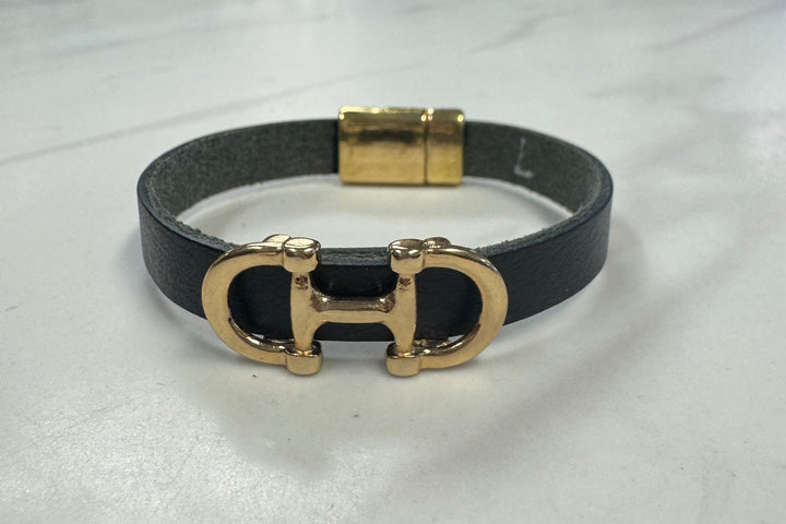 LILO Bilbao Leather Bit Bracelet