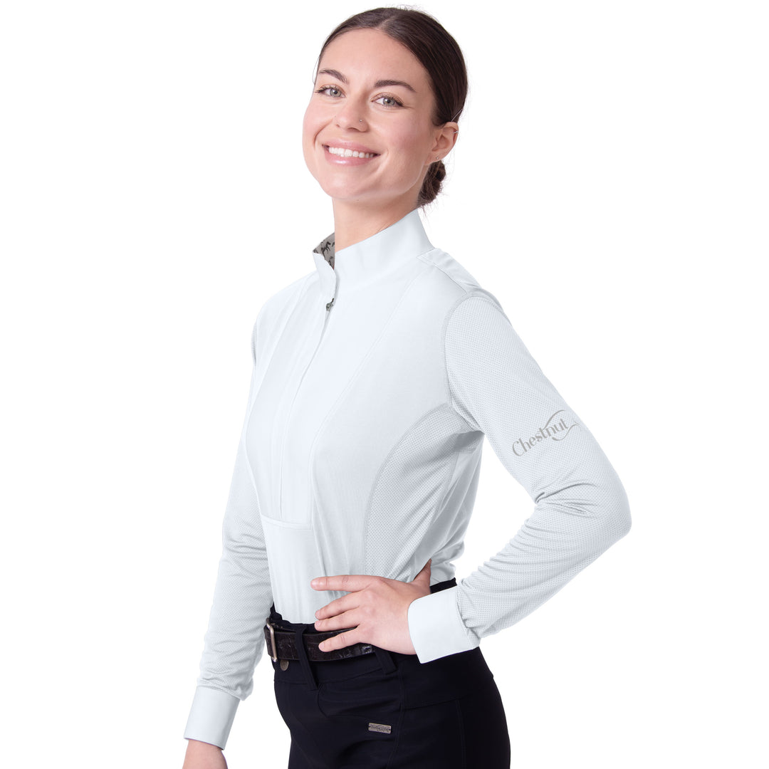 Chestnut Bay SkyCool Freestyle Long Sleeve Show Shirt