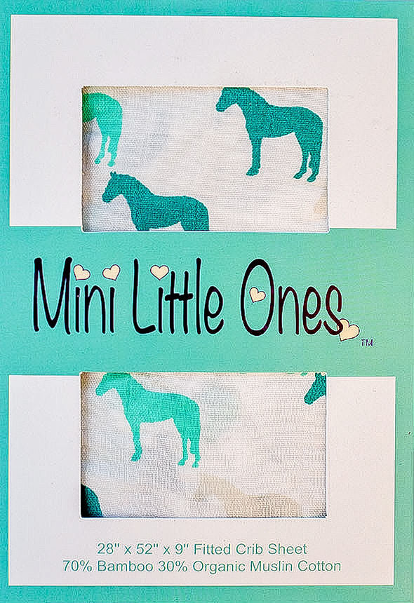 Kathryn Lily Little Mini Ones Fitted Crib Sheet