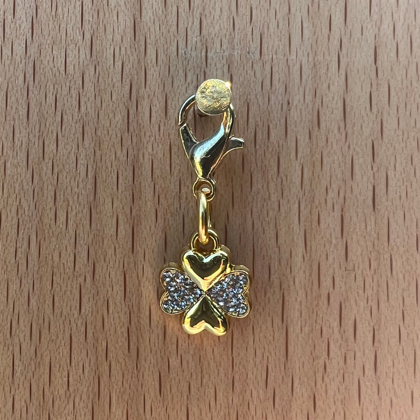 DuBois Cheval Lucky Clover Gold Charm