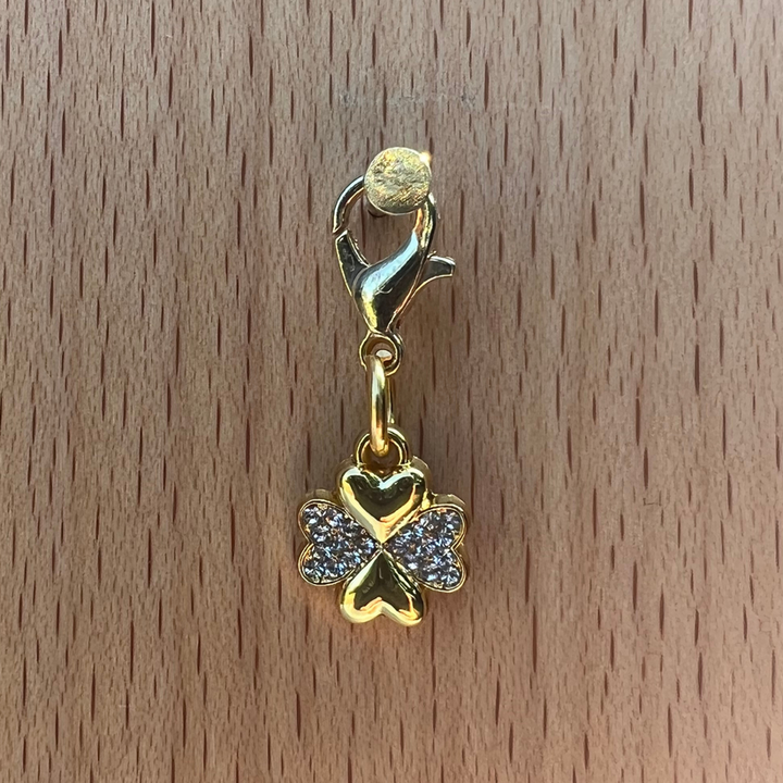 DuBois Cheval Lucky Clover Gold Charm