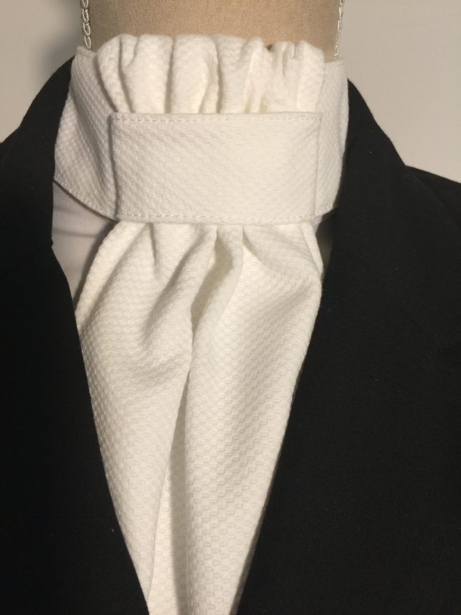 Equi-Logic Ruffled Stock Tie