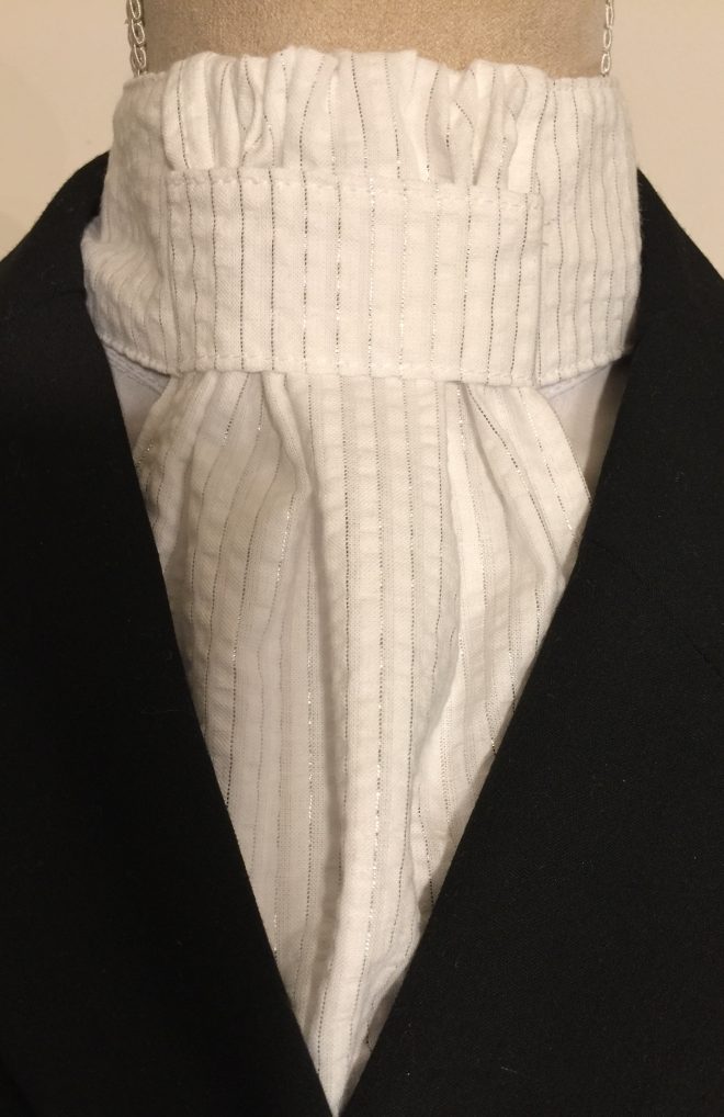 Equi-Logic Ruffled Stock Tie