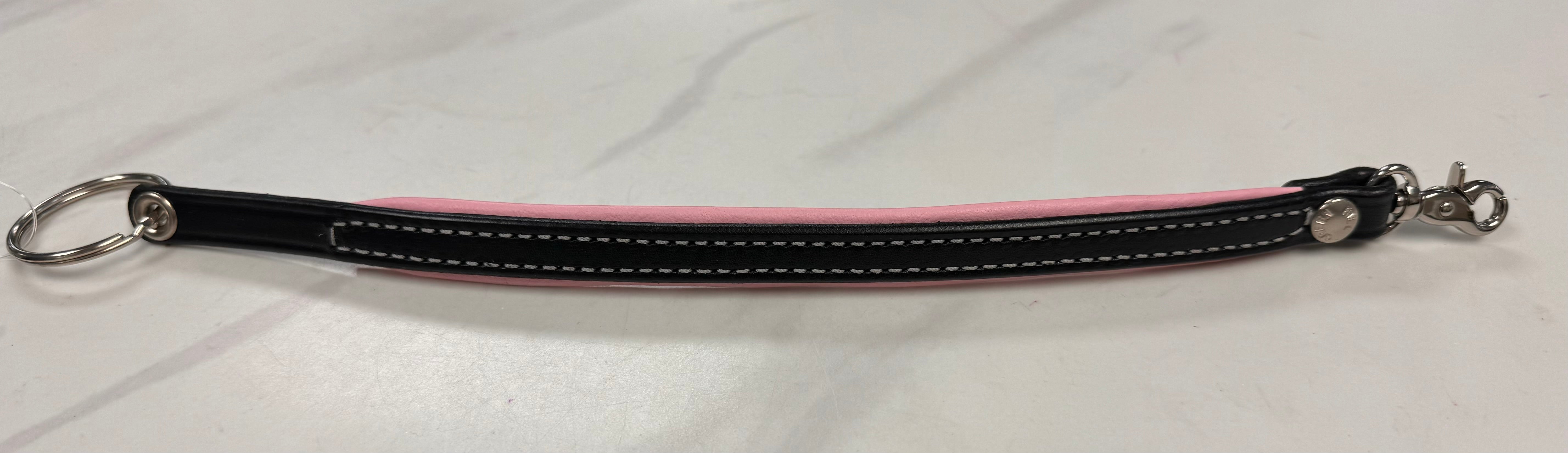 Padded Leather Keychain